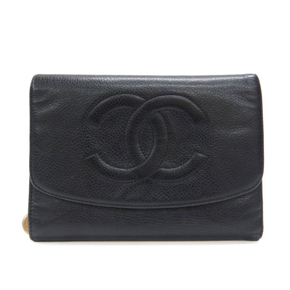 Chanel Caviar Skin Black Wallet - Picture 2 of 8